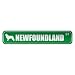  NEWFOUNDLAND ST  STREET SIGN DOG