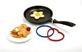 Norpro Silicone 3-Piece Egg/Pancake Ring Set