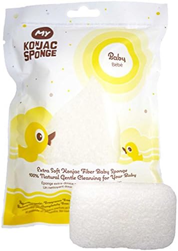 All Natural Fiber Konjac Baby Bath Sponge