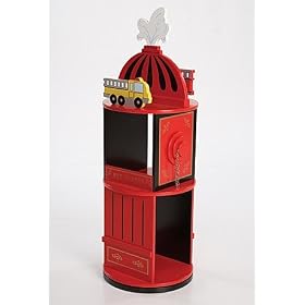 Firefighter Revolving Bookcase by Levels of Discovery by Levels of Discovery