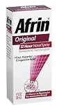 Search : Afrin 12 Hour Decongestant Nasal Spray, Original, 1-Ounce Pumps (Pack of 2)