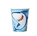 9oz Ocean Shark Party Cups, 8ct