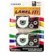 Casio XR-9WE2S 9mm Labeling Tape (Black on White) 2-Pack