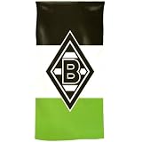 Borussia Mönchengladbach Fanartikel Badetuch Wappen Streifen