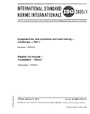ISO 3835-1:1976, Equipment for vine cultivation and wine making - Vocabulary - Part 1