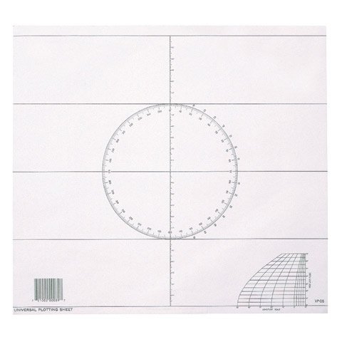 SportingGoods: Weems & Plath Marine Navigation Universal Plotting Sheet