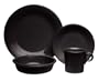 Fiesta 4-Piece Place Setting, Black
