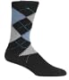 HUE Men's Preppy Argyle Sock