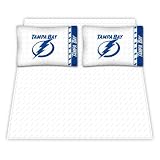 Sports Coverage 05MFSHS5LIG Tampa Bay Lightning Micro Fiber Sheet Set Size: Queen