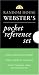 Random House Webster's Pocket Reference Boxed Set (3-Volume Set: Dictionary, Theaurus, and Usage Manual)
