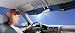 19" Small Retractable Sun Glide Sunshade