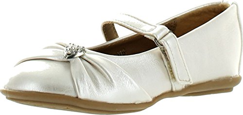 Little Angel Girls Kammi-191D Leatherette Mary Jane Velcro Heart Pendant Ballerina Flat
Little Angel Girls Kammi-191D Leatherette Mary Jane Velcro Heart Pendant Ballerina Flat