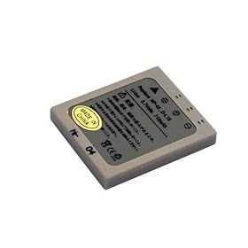 Hi-Capacity Li-Ion Digital Camera Battery for Fuji FinePix F610 Pentax Optio S by Battery-Biz