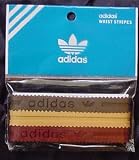 Adidas Wrist Stripes Stylized Baller Bands Chocolate / Caramel / Cherry