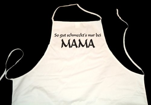 So gut schmeckt's nur bei MAMA; Koch Schürze 