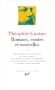 Th�ophile Gautier : Romans, contes et nouvelles, tome 2