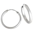 Platinum Fashion Hoop Earrings