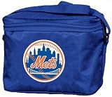 New York Mets MLB Logo Collapsible 6 Pack Cooler Lunch Box by Logo