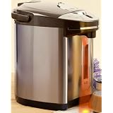 Secura4-QuartElectricWaterBoilerandWarmerAirPotSWB-42G,18/10StainlessSteelInterior
