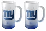 New York Giants Frosted Mug (16-Ounce, Set of 2)