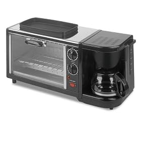 Team BSET15191 3-in-1 coffee maker, toaster oven, and grill. by Coffee Makers