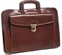 Arezzo Portfolio Briefcase in Cognac