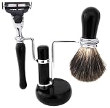 Colonel Conk Products 14 Black and Chrome Shave Set