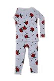 New Jammies Organic Cotton Snuggly PJ's Apple of My Eye, 24 Months