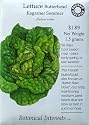 Butterhead Buttercrunch Lettuce Seeds Certified Organic 1000 Seeds