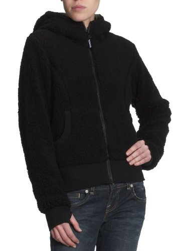 Bench Damen Pl&uuml;schjacke BAA, black, XS