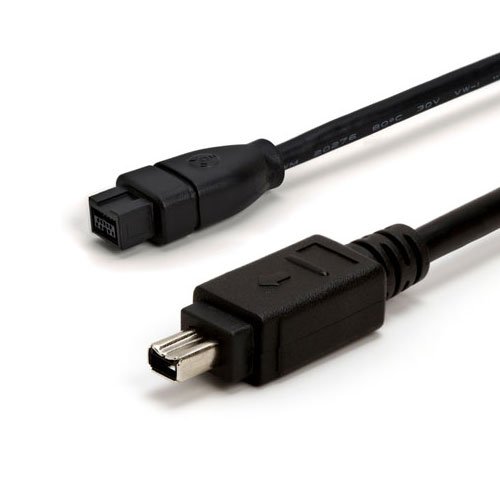 Click To eForCity IEEE 1394b Firewire 800 Cable 9 pin - 4 pin M / M (Male to Male), 6 ft Black Details... eForCity IEEE 1394b Firewire 800 Cable 9 pin - 4 pin M / M (Male to Male), 6 ft Black