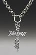 Silver Spoon Silver Plate Sarah Cross Necklace