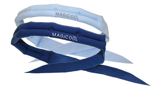 超冷感持続スカーフ MAGICOOL(マジクール)ネイビー DMCN01画像9