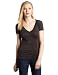 Nation LTD Women’s Vegas Python Burnout V-Neck Tee