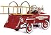 Pedal Fire Truck - Red Body, White Graphics