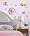 RoomMates RMK1650SCS Puppy Spots Peel and Stick Wall Decals, 37 Count