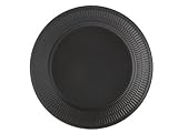 Royal Copenhagen Black Plain Salad Plate