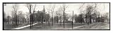 Historic  Depauw Greencastle, Indiana, c. 1909, Panorama Photo, 10x39 M-P