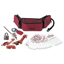Master Lock Portable Lockout Pouch with Electrical Lockout Devices