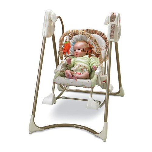 Buy Low Price Cozy Fisher-Price Smart Stages 3-in-1 Rocker Swing N9850