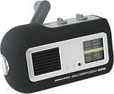 DRETEC コンパクトラジオライト ブラック PR-307BK