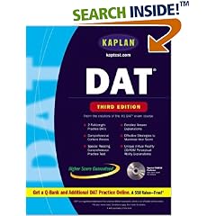 Kaplan DAT with CD-ROM: Third Edition (Kaplan Dat (Dental Admission Test))
