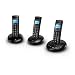 BT Graphite 2500 Trio DECT Digital Cordless Phone with Answer Machine - Black