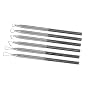 Sculpting Tool Set Has Aluminum Handles and Steel Blades For Shaping Clay (Set of 6)