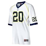 Nike Michigan Wolverines #20 White Replica Football Jersey