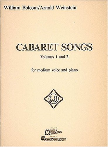 Cabaret Songs - Volumes 1 and 2: Voice and Piano