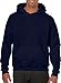Gildan Adult Heavy Blend Hooded Sweatshirt (Navy) (X-Large)