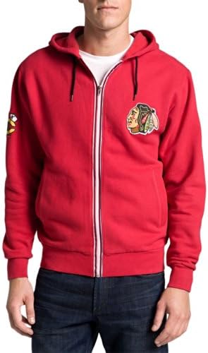 Chicago Blackhawks - Chest Logo Zip Hoodie - X-Large