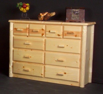 Viking Log Furniture Northwoods 10 Drawer Chesser 