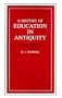 A History Of Education In Antiquity (Wisconsin Studies in Classics)